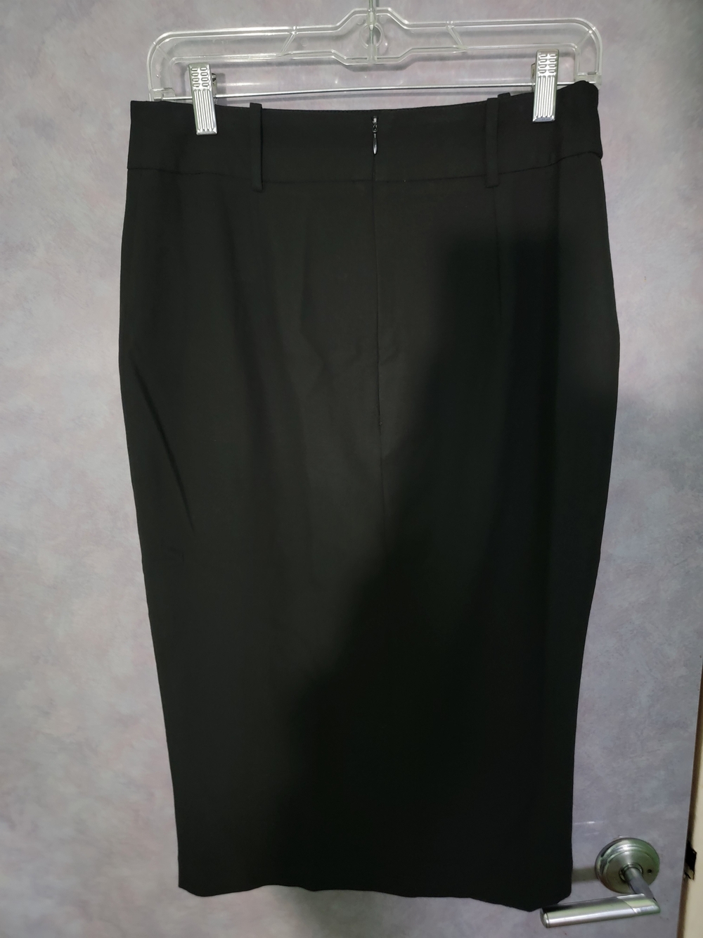 Zara Black Pencil Skirt with Belt Loops